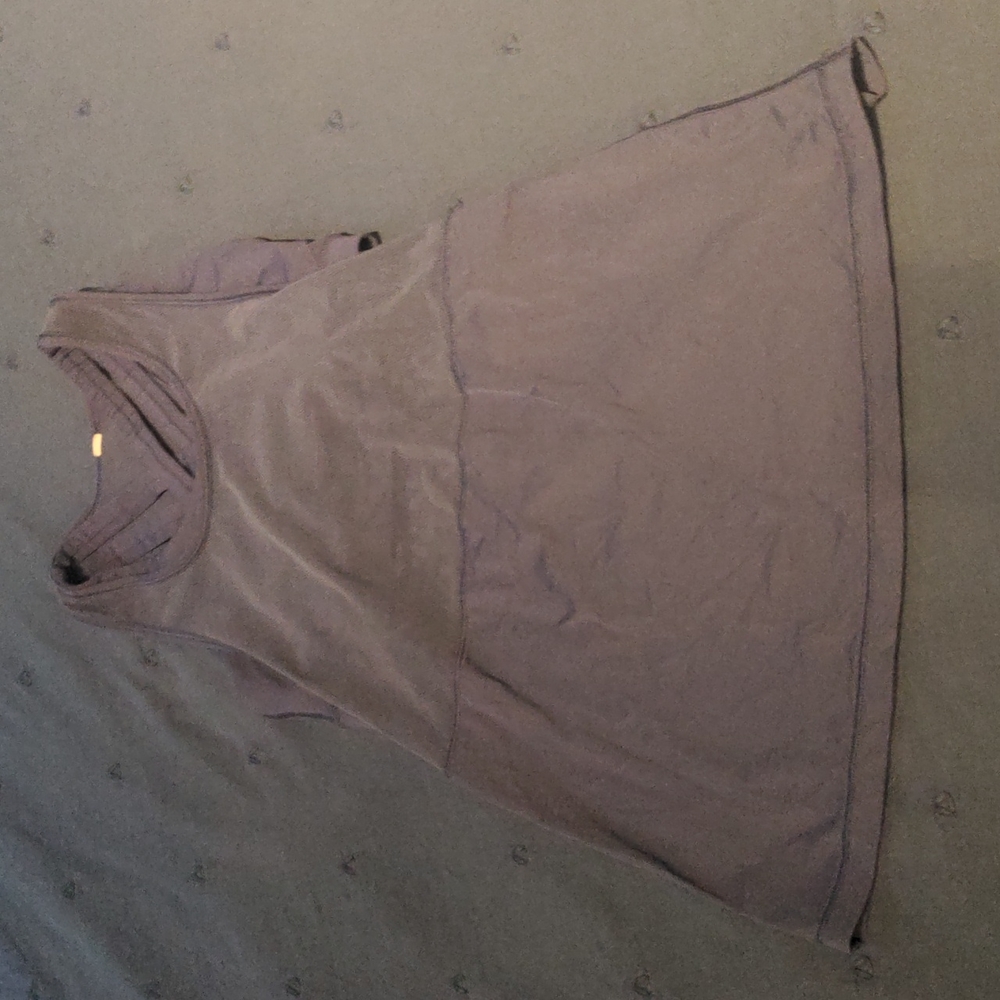 Lululemon Tank Top built in bra mesh top